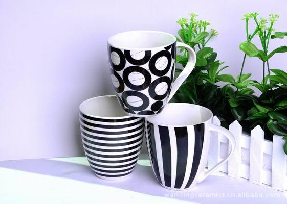 工厂直销日用陶瓷杯咖啡杯广告促销礼品杯可根据要求设计logo